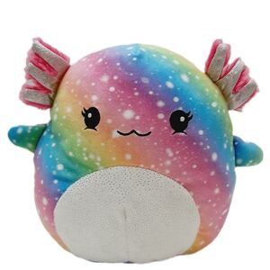 🍒 SQUISHMALLOWS 9" Caslina SCENTED Galaxy Rainbow Axolotl Soft Plush Kids Toy